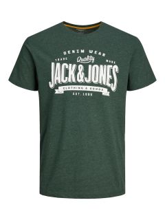 Jack & Jones - Logo Melange T-Shirt Mountain View (1)