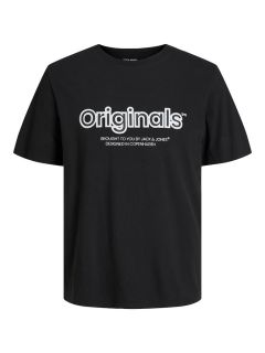 Jack & Jones - Lakewood Branding T-Shirt Sort (1)