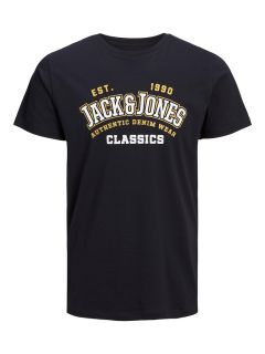 Jack & Jones - Logo Print T-Shirt Classic Dark Navy (1)
