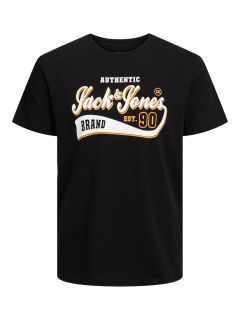 Jack & Jones - Logo Print T-Shirt Brand Sort (1)