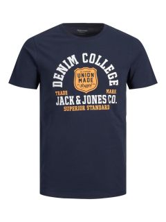Jack & Jones - Union Made T-Shirt Sky Captain (1)