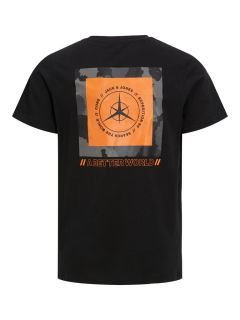 Jack & Jones - Filo T-Shirt Sort (2)
