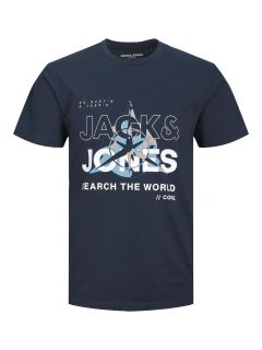 Jack & Jones - Hunt T-Shirt Navy (1)