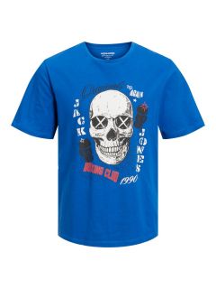 Jack & Jones  - Roxbury Skull T-Shirt Blå (1)