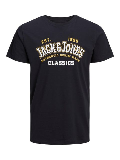 Jack & Jones - Logo Print T-Shirt Classic Dark Navy billede 1