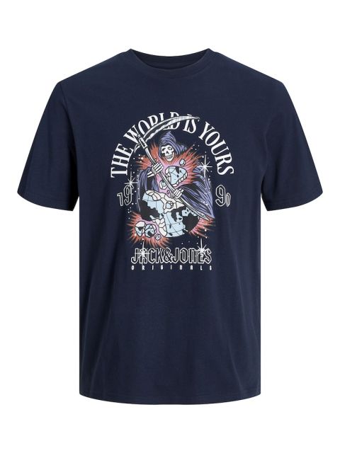 Jack & Jones  - Heavens Skull T-Shirt Sky Captain billede 1