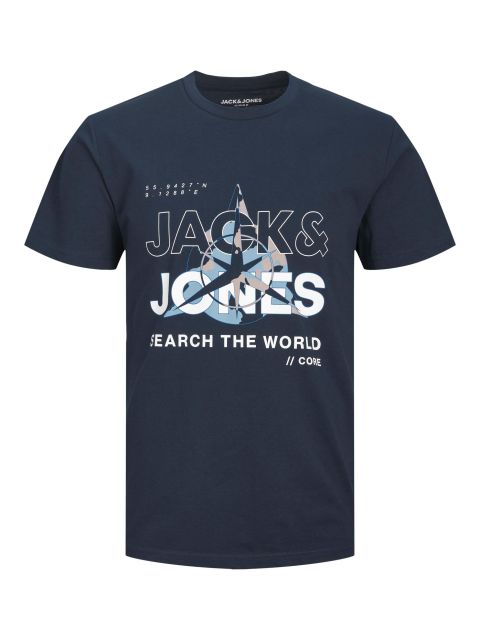 Jack & Jones - Hunt T-Shirt Navy billede 1