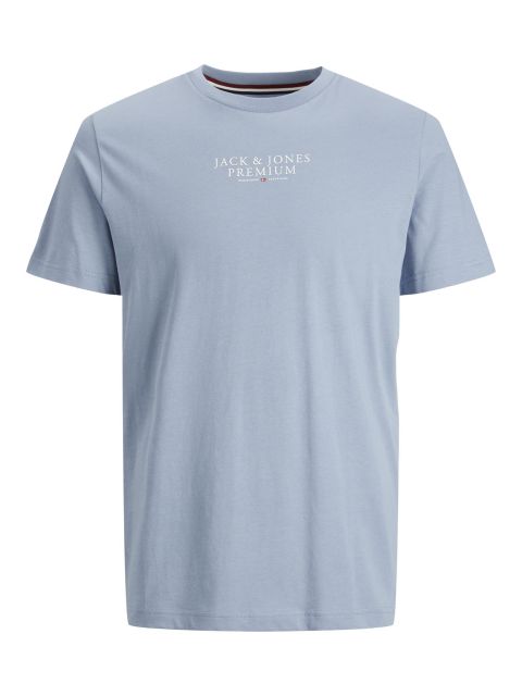 Jack & Jones - Archie Premium T-Shirt Lys Blå billede 1