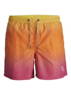 Jack & Jones - Fiji Dip Pye Badeshorts - High Visibility (1)