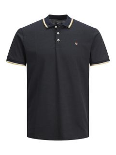 Jack & Jones - Bluwin Polo - Sort (1)