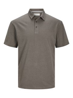 Jack & Jones - Soft Linen Blend Polo - Falcon (1)