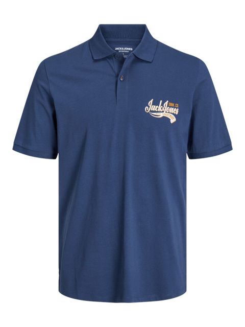 Jack & Jones - Logo Polo - Ensign Blue billede 1