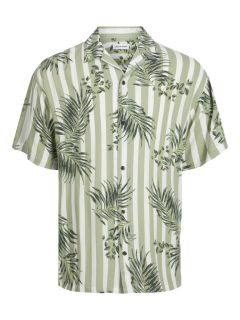 Jack & Jones - Jeff Resort A.O.P. Skjorte - Oil Green (1)