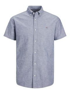 Jack & Jones - Summer Shield Skjorte S/S - Faded Denim (1)