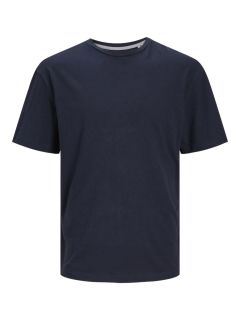 Jack & Jones - Soft Linen Blend T-Shirt - Night Sky (1)