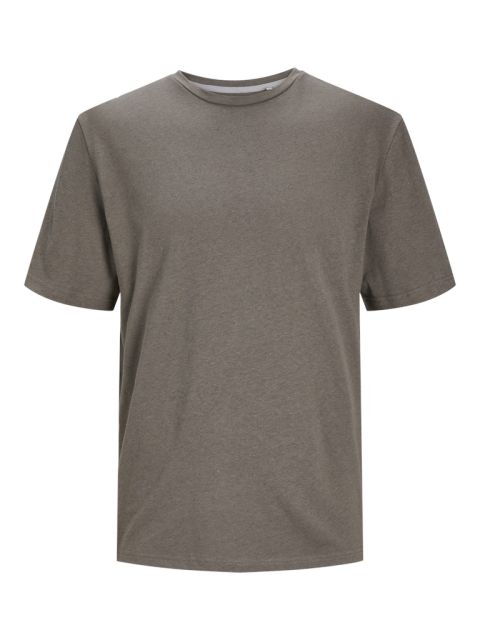 Jack & Jones - Soft Linen Blend T-Shirt - Falcon billede 1