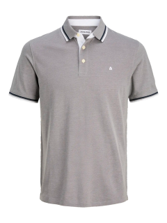 Jack & Jones - Paulos Polo - Ultimate Grey (1)