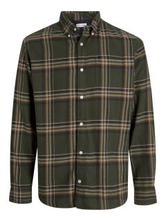 Jack & Jones - Classic Flannel Skjorte - Grøn (1)