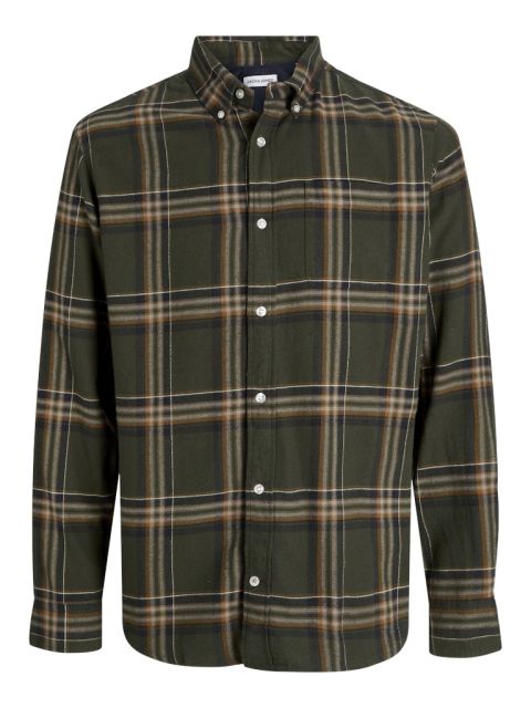 Jack & Jones - Classic Flannel Skjorte - Grøn billede 1