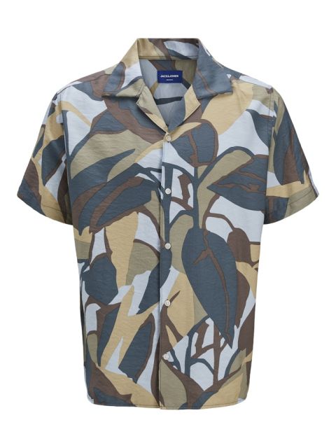 Jack & Jones - Marshall AOP Silver Sage Skjorte billede 1