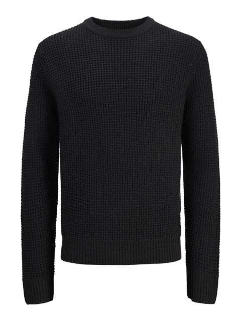 Jack & Jones - Global Strik Trøje - Sort billede 1