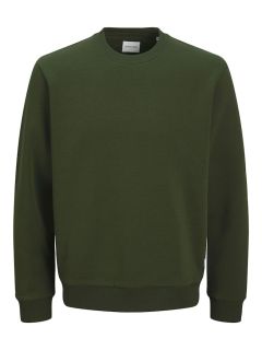 Jack & Jones - Bradley Crew Neck Sweatshirt - Duffel Bag (Grøn) (1)