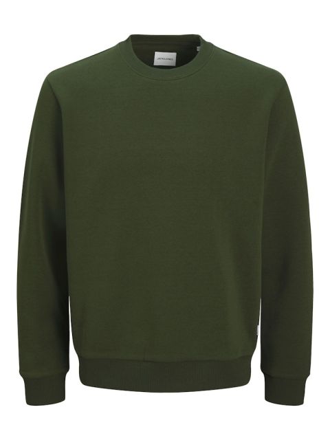 Jack & Jones - Bradley Crew Neck Sweatshirt - Duffel Bag (Grøn) billede 1