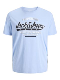 Jack & Jones - Logo T-Shirt SP25 - Chambray Blue (1)