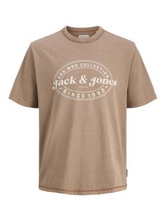 Jack & Jones - Dover Print T-Shirt - Monks Robe (1)