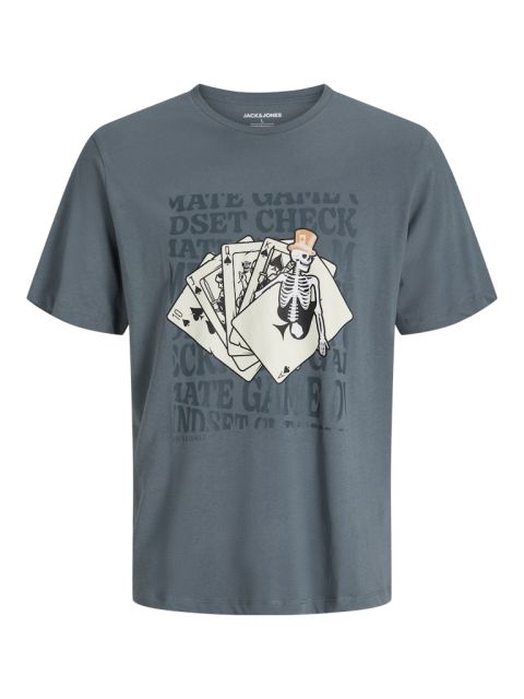 Jack & Jones - Poker Skull T-Shirt billede 1