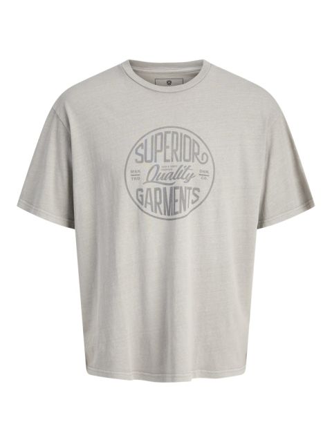 Jack & Jones - Alfred T-Shirt - Stone Gray billede 1