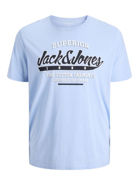 Jack & Jones - Logo T-Shirt SP25 - Chambray Blue billede 1