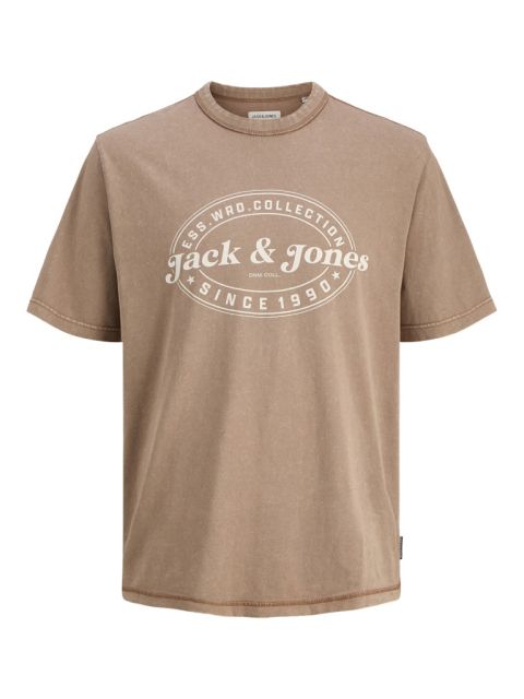 Jack & Jones - Dover Print T-Shirt - Monks Robe billede 1