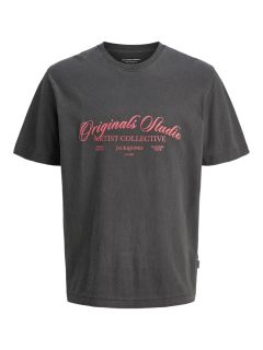 Jack & Jones - Wood Wash T-Shirt - Black (1)