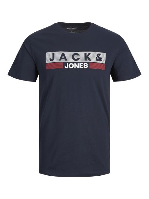 Jack & Jones - Corp Logo T-Shirt - Navy billede 1