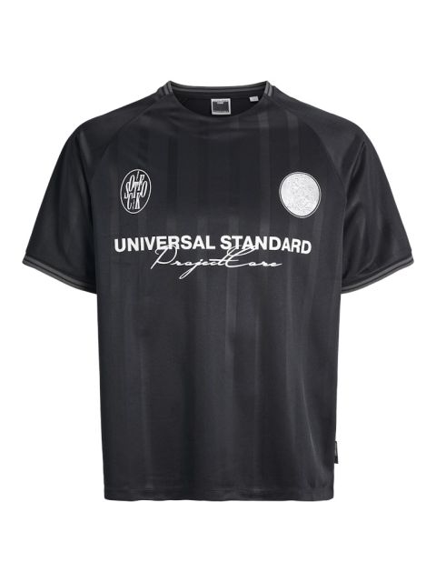 Jack & Jones - Retro Football T-Shirt - Sort billede 1