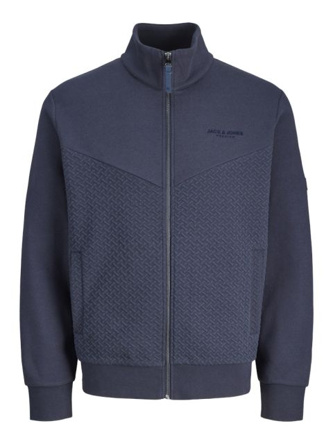 Jack & Jones - Frankie Sweat Zip Navy billede 1