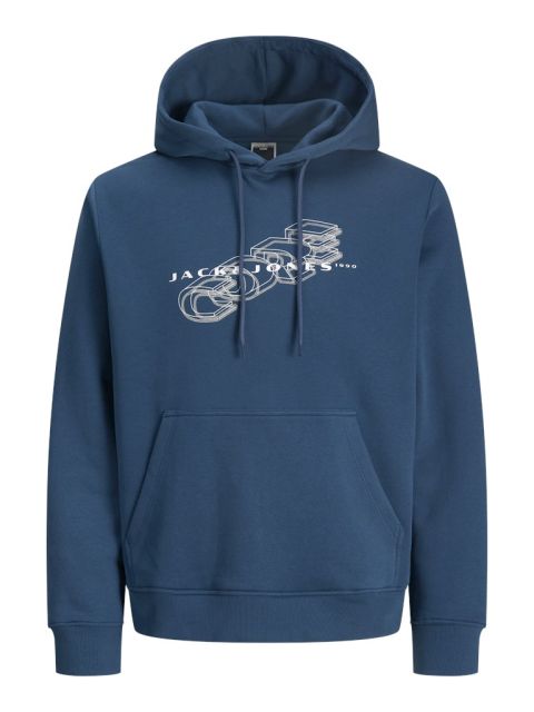 Jack & Jones - Fusion Hættetrøje Titan billede 1