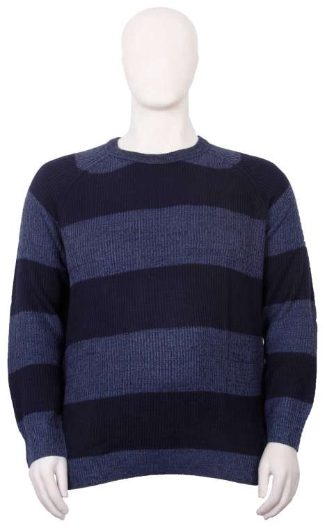 Jack & Jones - Pannel Crew Neck Strik billede 1