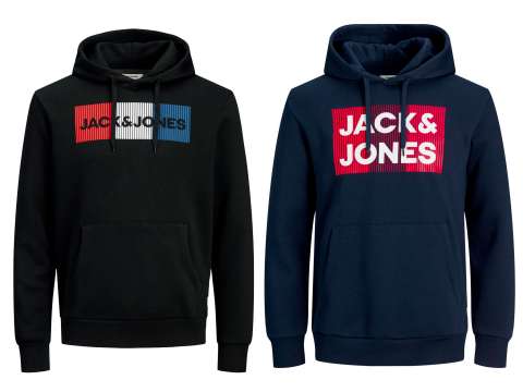 Jack & Jones - Corp Logo Hættetrøje billede 1
