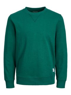 Jack & Jones - Basic Crew Neck Sweatshirt Grøn (1)