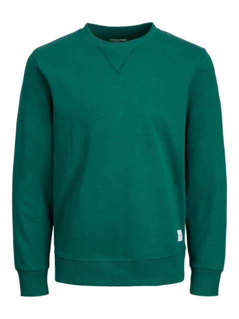 Jack & Jones - Basic Crew Neck Sweatshirt Grøn billede 1