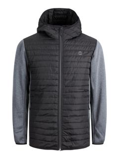 Jack & Jones - Multi Quilted Jakke 2022 Sort/Grå (1)