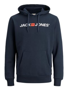 Jack & Jones - Corp Old Logo Hættetrøje Navy (1)