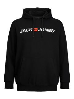 Jack & Jones - Corp Old Logo Hættetrøje Sort (1)