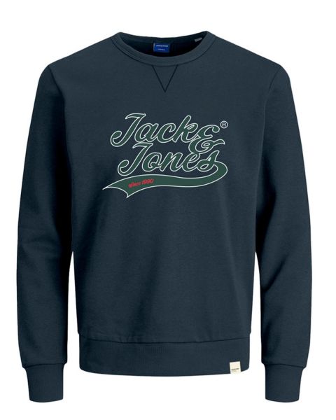 Jack & Jones - Becks Sweatshirt Navy billede 1