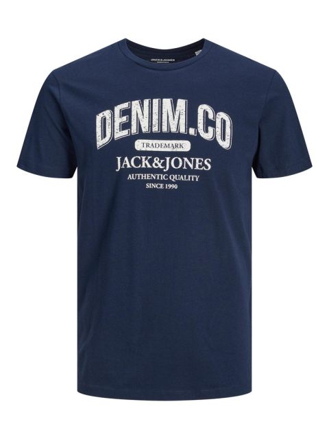 Jack & Jones - Jeans T-Shirt Navy billede 1