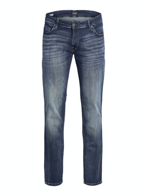 Jack & Jones - Tim Super Stretch Jeans Mørk Blå billede 1