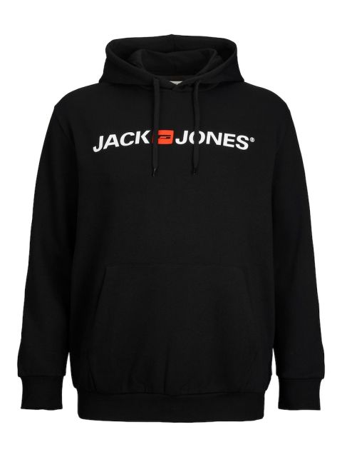 Jack & Jones - Corp Old Logo Hættetrøje Sort billede 1