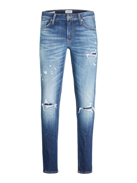 Jack & Jones - Glenn Seal Super Stretch Jeans m. Repair billede 1